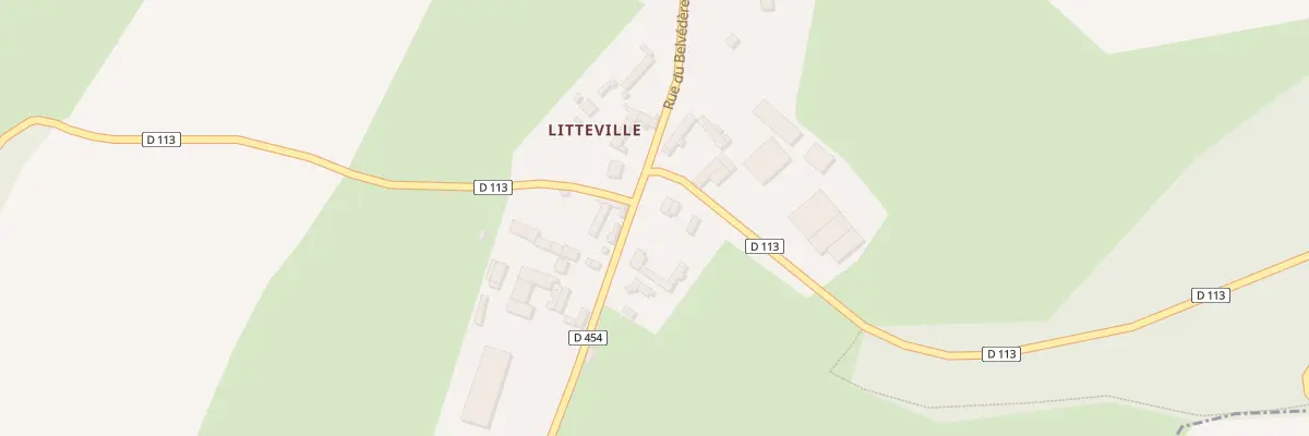 Plan du 5 Rue du Belvedere à Touffreville-sur-Eu