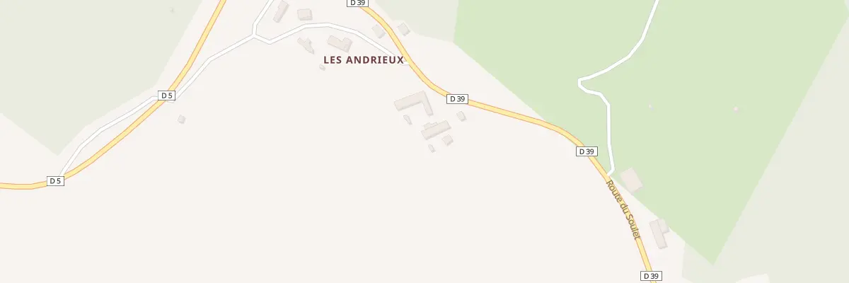 Plan du 5187 Les Andrieux à Ayen