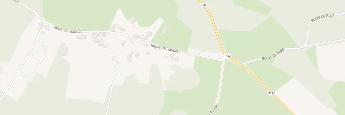 Plan du 115 Rte de Gaudet à Thédirac