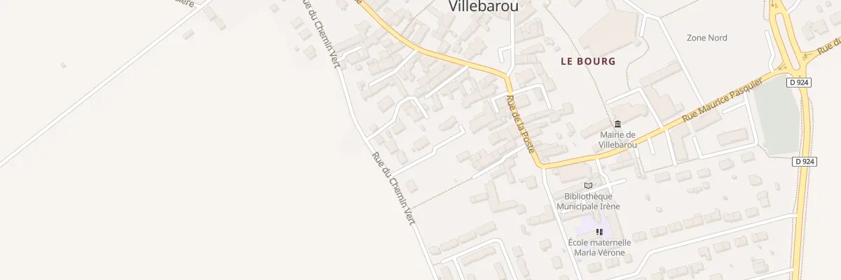 Plan du 19 Rue du Chemin Vert à Villebarou