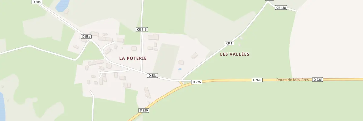Plan du 4 La Poterie à Sainte-Gemme