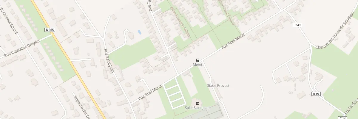 Plan du 1 Rue de Tarragon à Châteaudun
