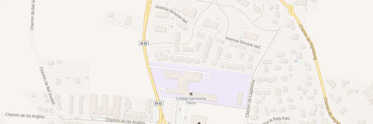 Plan du 20 Rue Louis Lareng à Aussonne