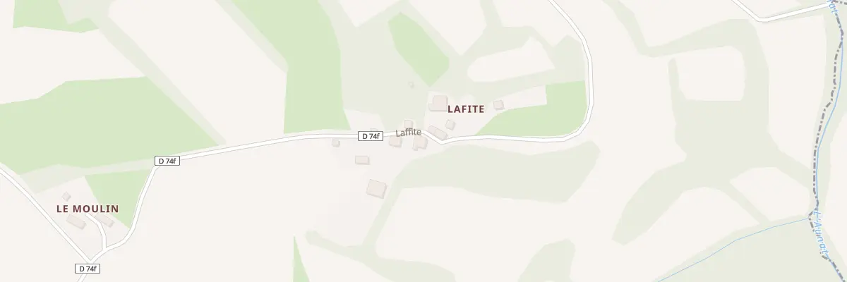 Plan du 13 Lafite à Lapeyrère