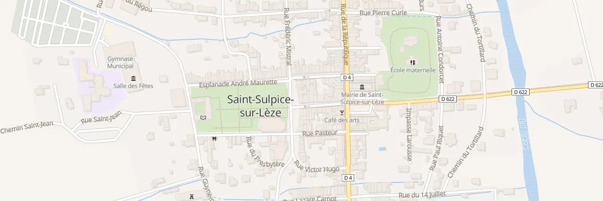 Plan du 19 Rue de la Poste à Saint-Sulpice-sur-Lèze