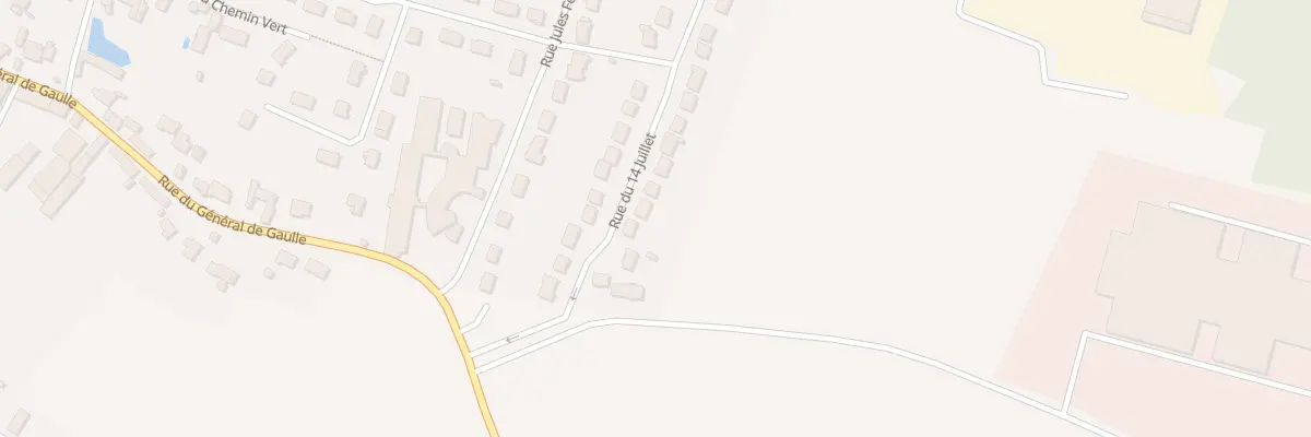 Plan du 10 Rue du Quatorze Juillet à Fontaine-la-Guyon