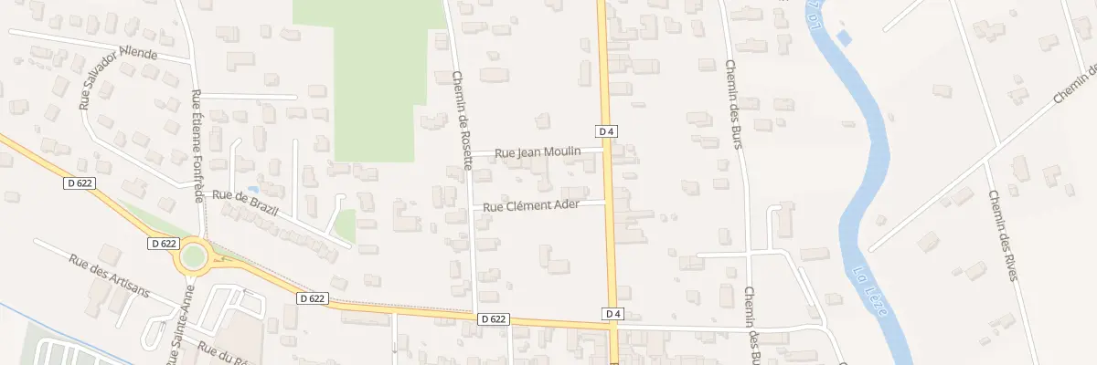 Plan du 3 Rue Clément Ader à Saint-Sulpice-sur-Lèze