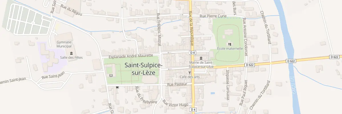 Plan du 8 Rue de Verdun à Saint-Sulpice-sur-Lèze