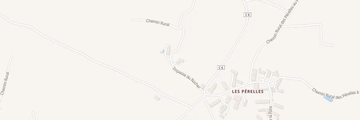 Plan du 5285 Les Perelles à Chaillac