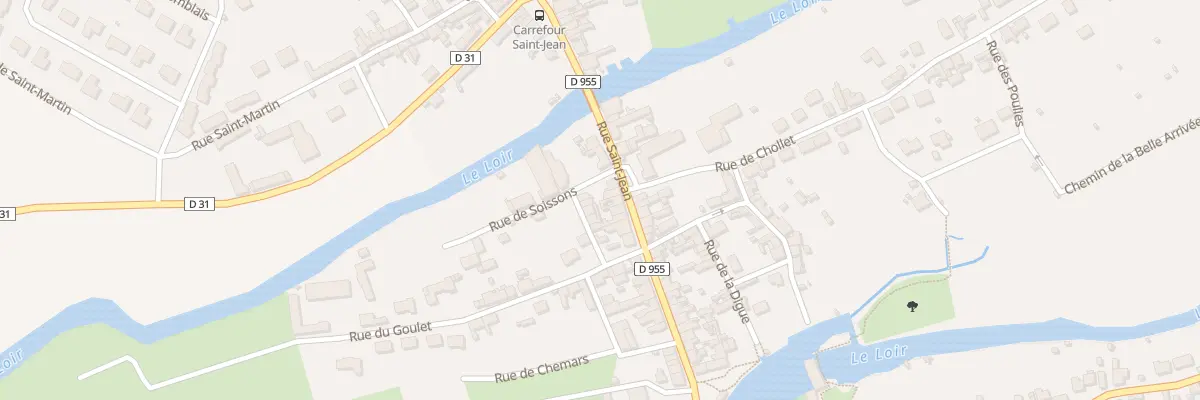 Plan du 34 Rue Saint-jean à Châteaudun