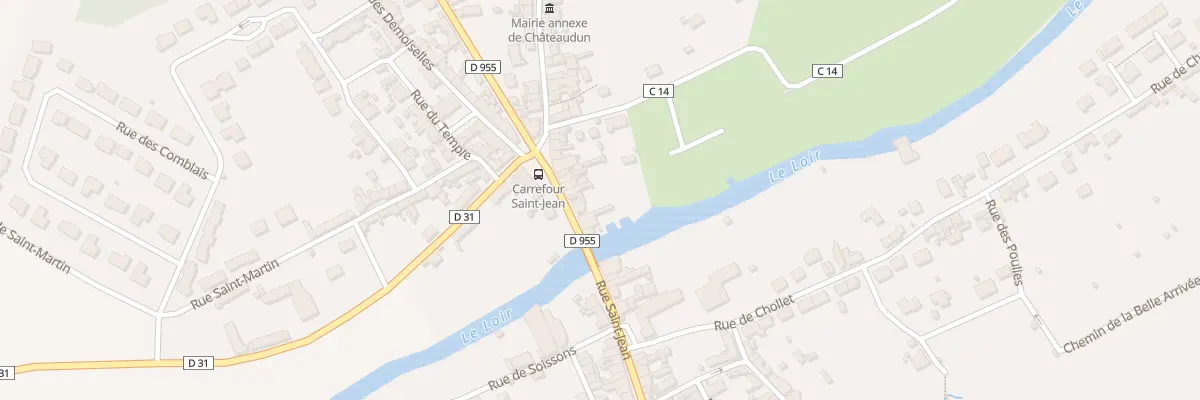 Plan du 51 Rue Saint-jean à Châteaudun