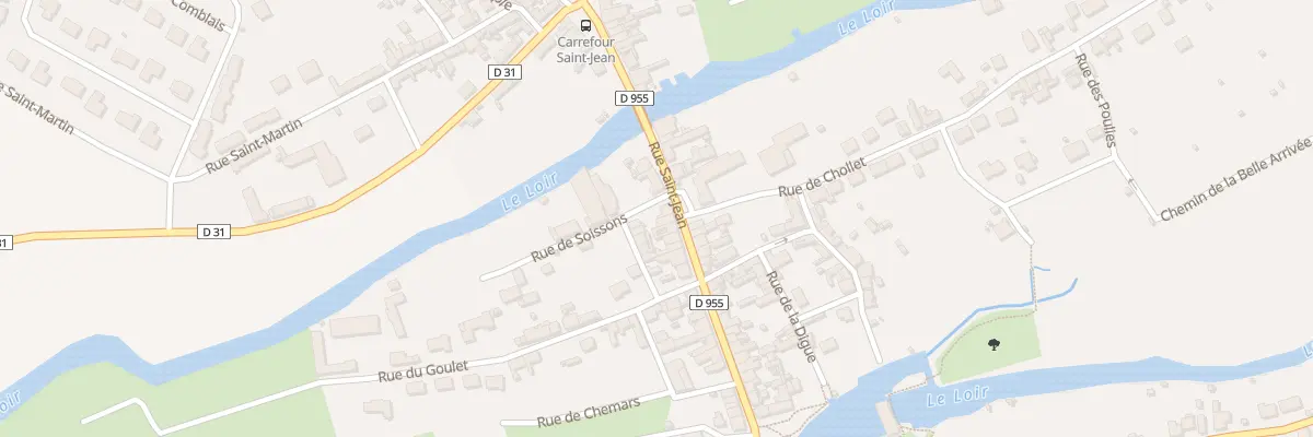 Plan du 36 Rue Saint-jean à Châteaudun