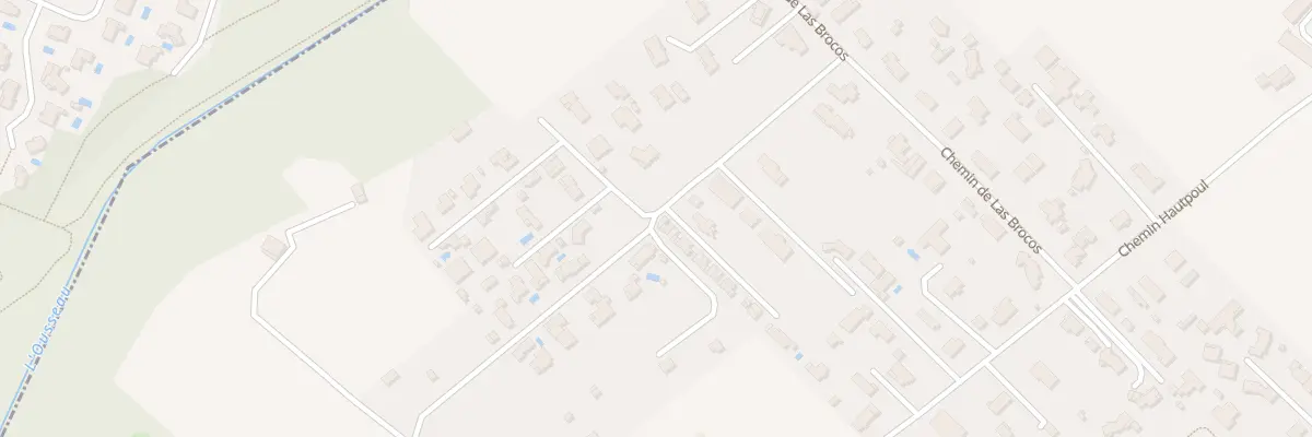 Plan du 21 Che Las Brocos à Cugnaux