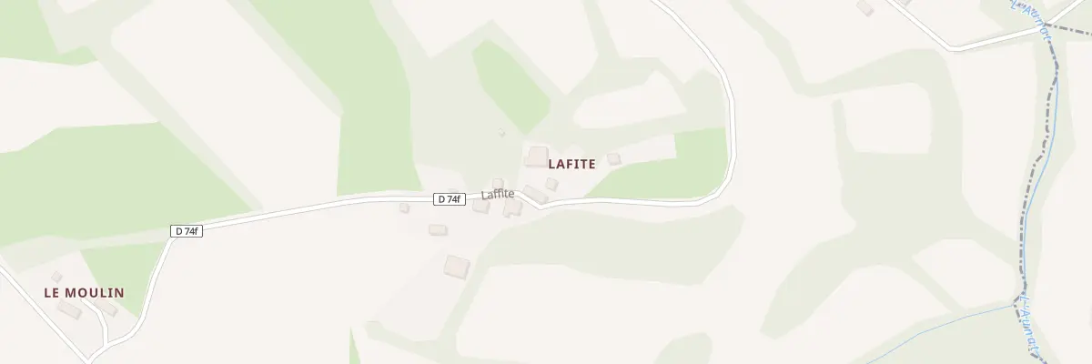 Plan du 8 Lafite à Lapeyrère