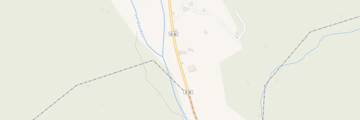 Plan du 279 Les Ites à Ercé