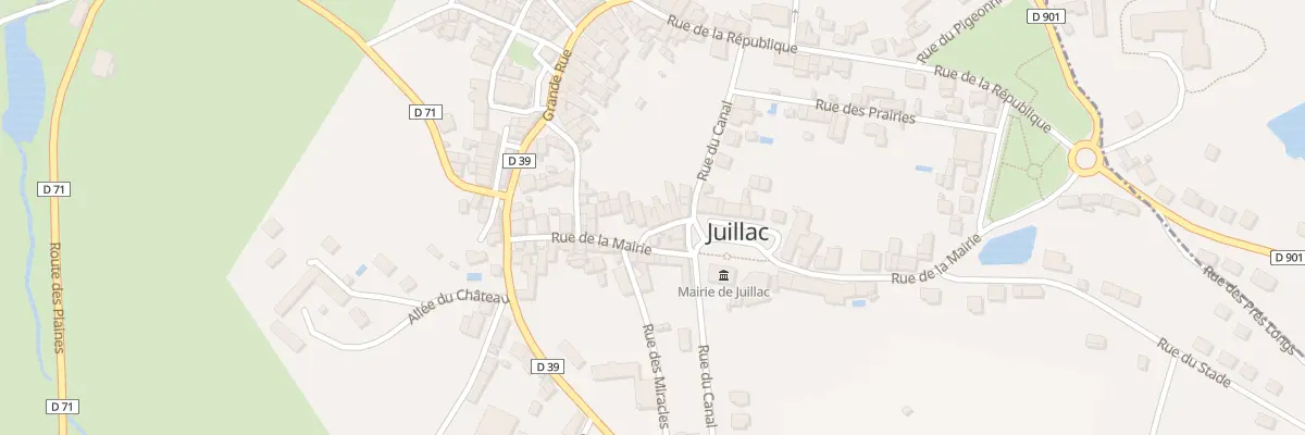 Plan du 1 Rue Du Puy à Juillac