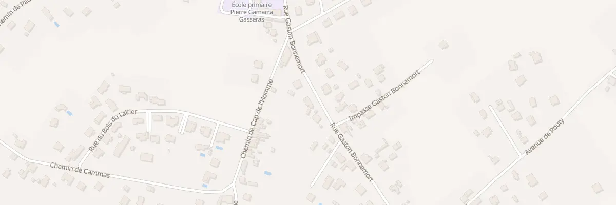 Plan du 422 Rue Gaston Bonnemort à Montauban