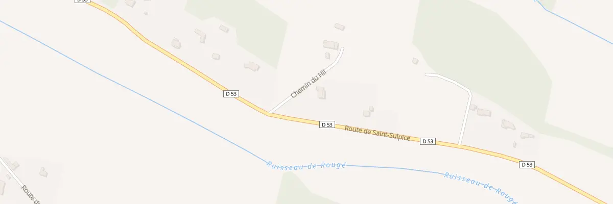 Plan du 256 Rte de Saint-sulpice à Mauzac