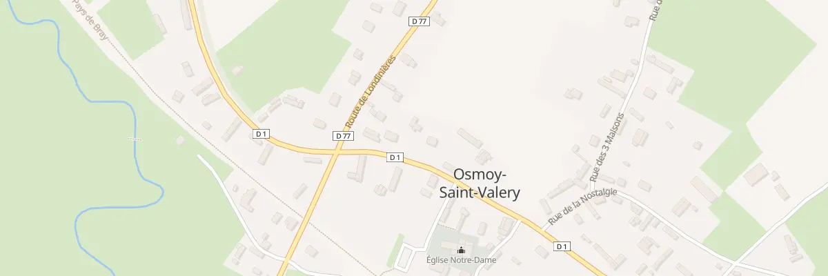 Plan du 1162 Rte de Neufchâtel à Osmoy-Saint-Valery