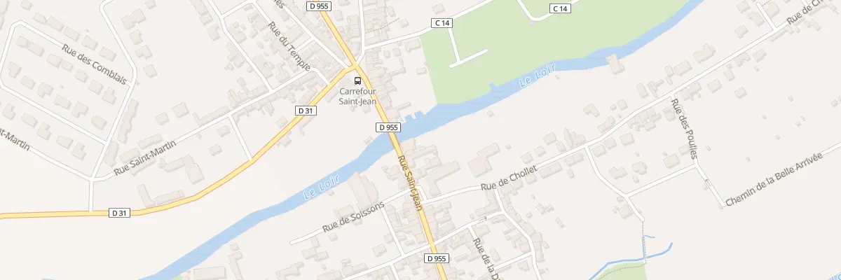 Plan du 45 Rue Saint-jean à Châteaudun