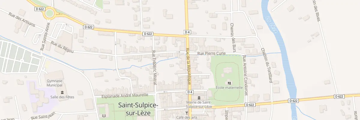 Plan du 11 Rue de la République à Saint-Sulpice-sur-Lèze