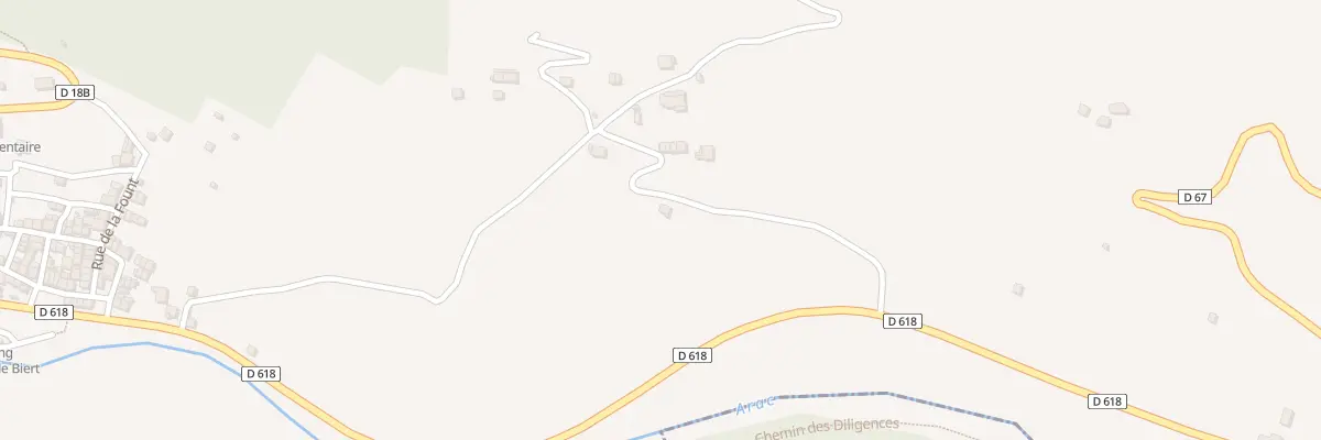 Plan du 5781 Ardelle à Biert