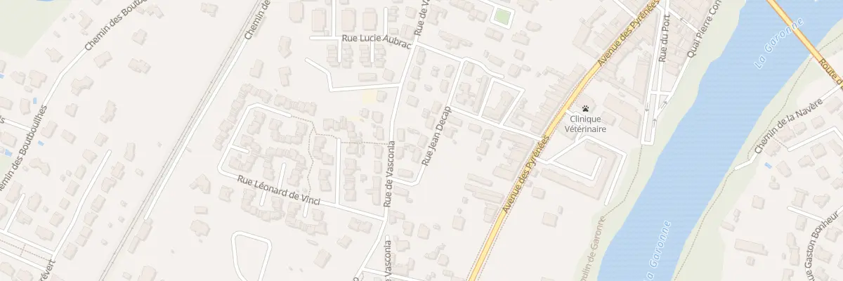 Plan du 5 Rue Jean Decap à Muret
