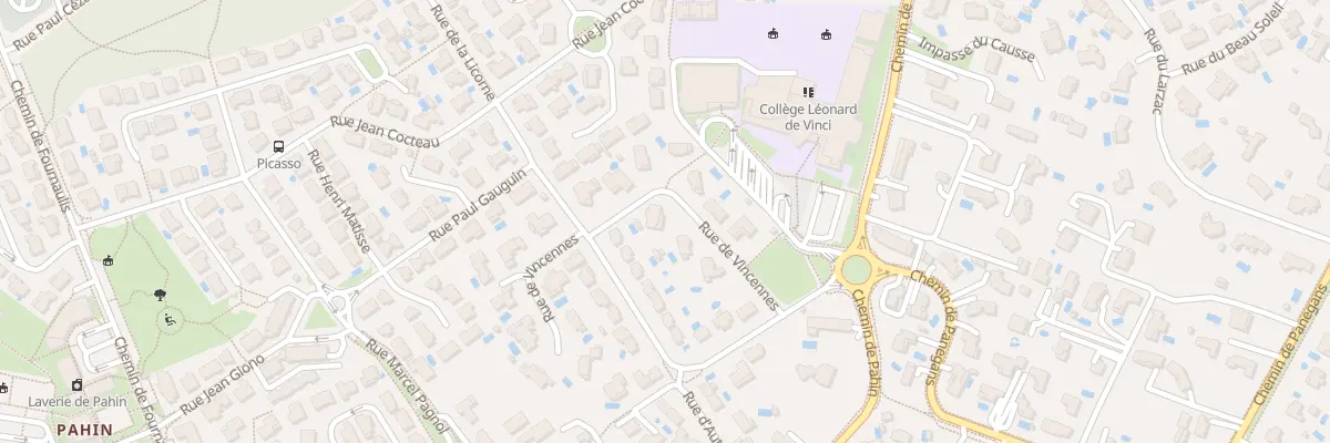 Plan du 7 Rue de Vincennes à Tournefeuille