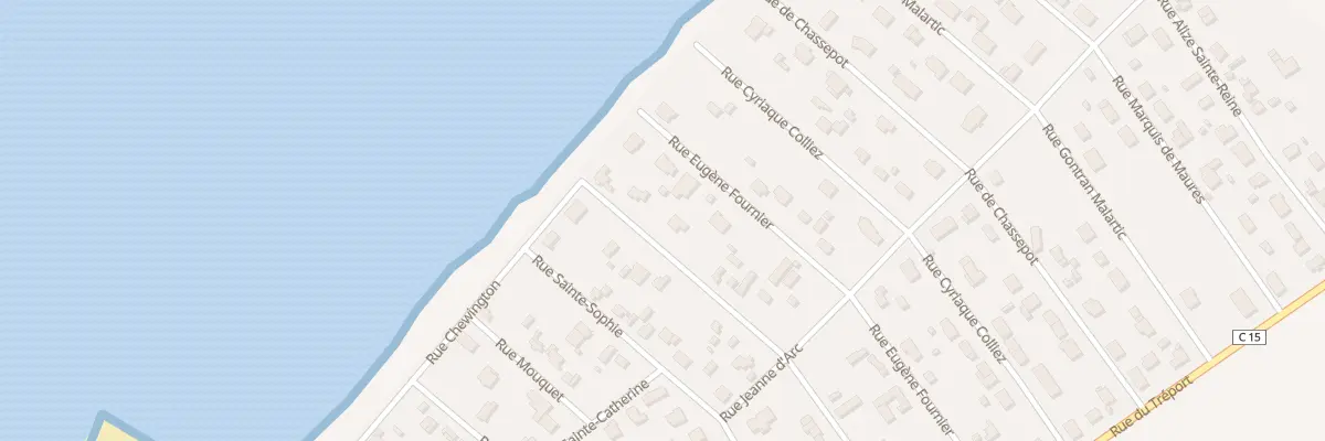 Plan du 26 Rue Louise à Criel-sur-Mer