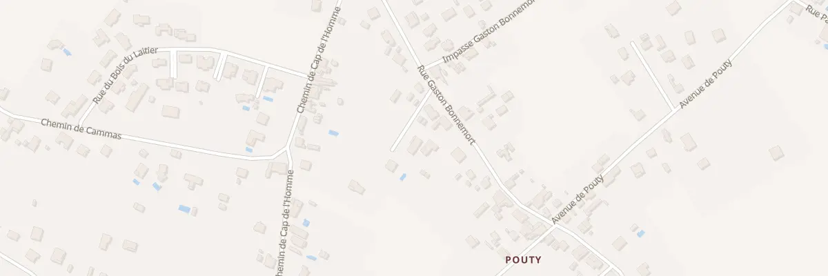 Plan du 550B Rue Gaston Bonnemort à Montauban