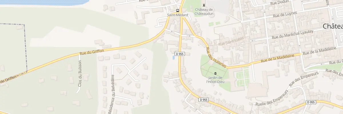 Plan du 100 Rue du Val Saint-aignan à Châteaudun