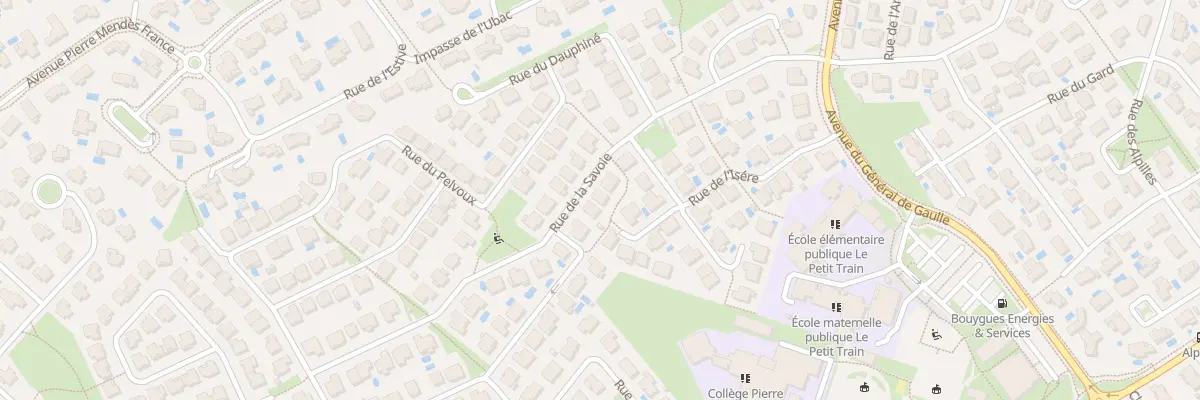 Plan du 21 Rue de Savoie à Tournefeuille