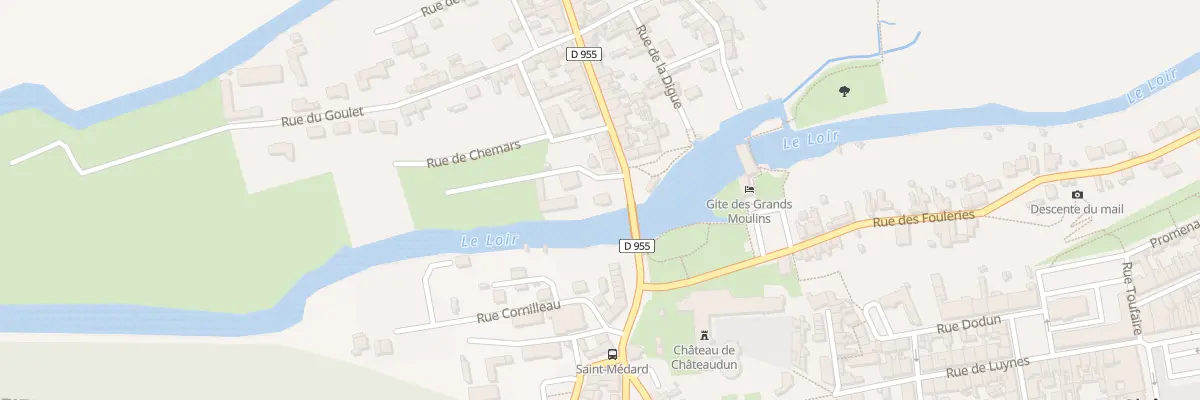 Plan du 2A Rue Saint-jean à Châteaudun