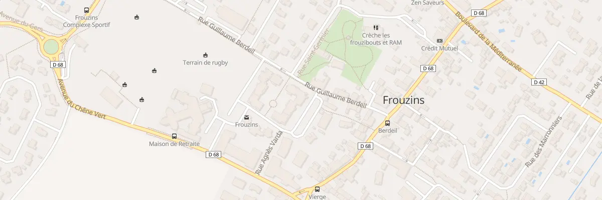 Plan du 10 Pl Hotel Ville Robert Ratier à Frouzins