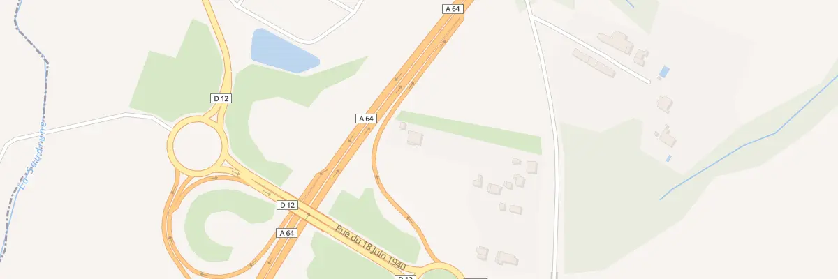 Plan du 110 Av Pere Daniel Brottier à Muret