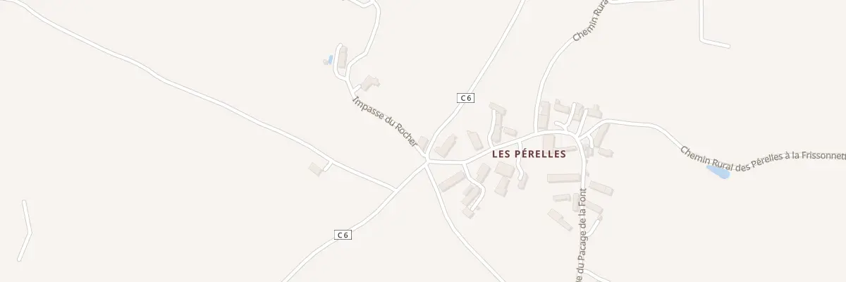 Plan du 5284 Les Perelles à Chaillac