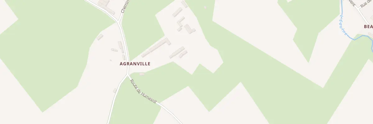 Plan du 160 Rue d’Agranville à Douvrend