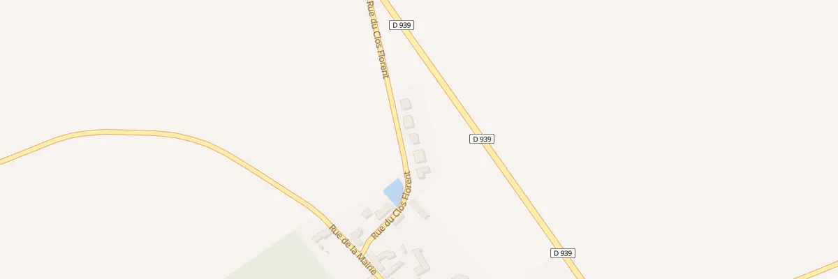 Plan du 10 Rue du Clos Florent à Mittainvilliers-Vérigny