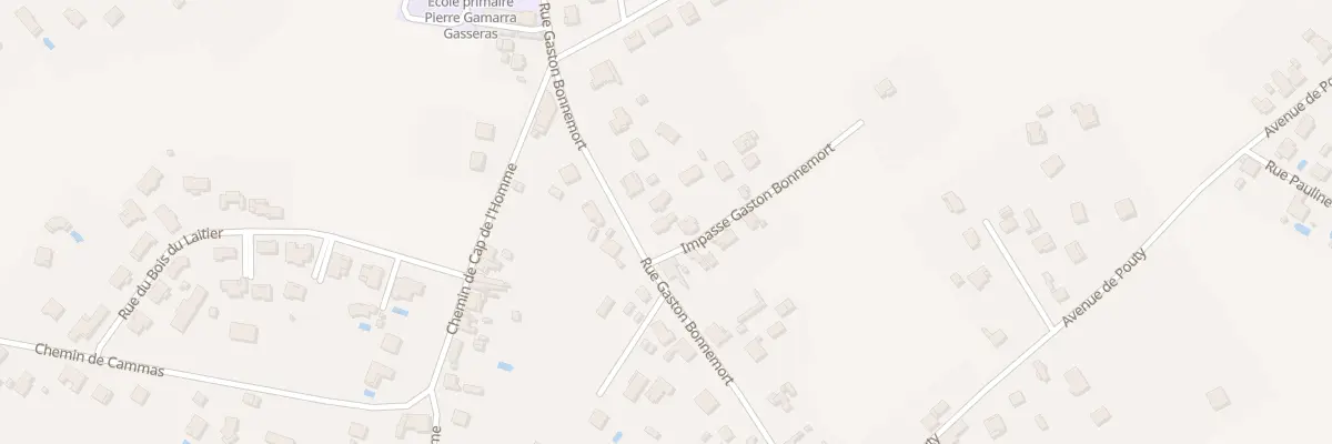 Plan du 459 Rue Gaston Bonnemort à Montauban