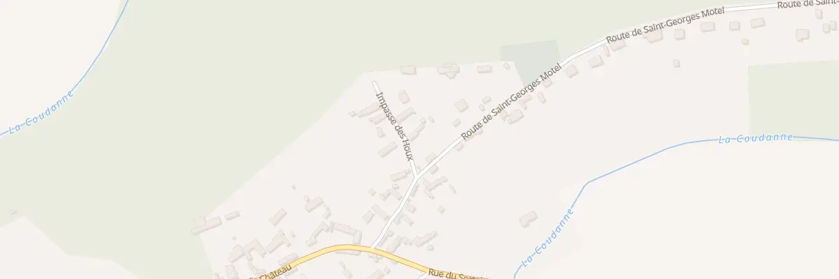 Plan du 2 Imp des Houx à Louye