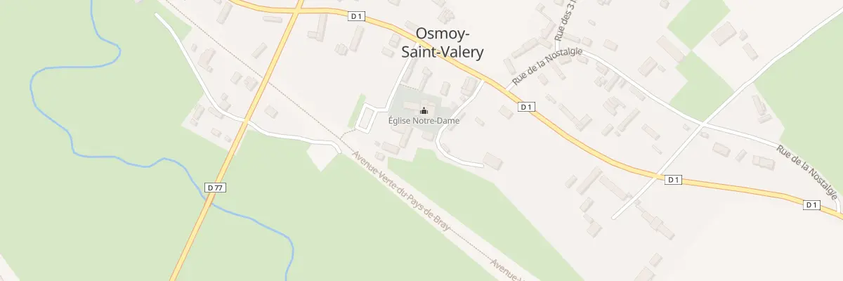 Plan du 42 Le Bourg à Osmoy-Saint-Valery