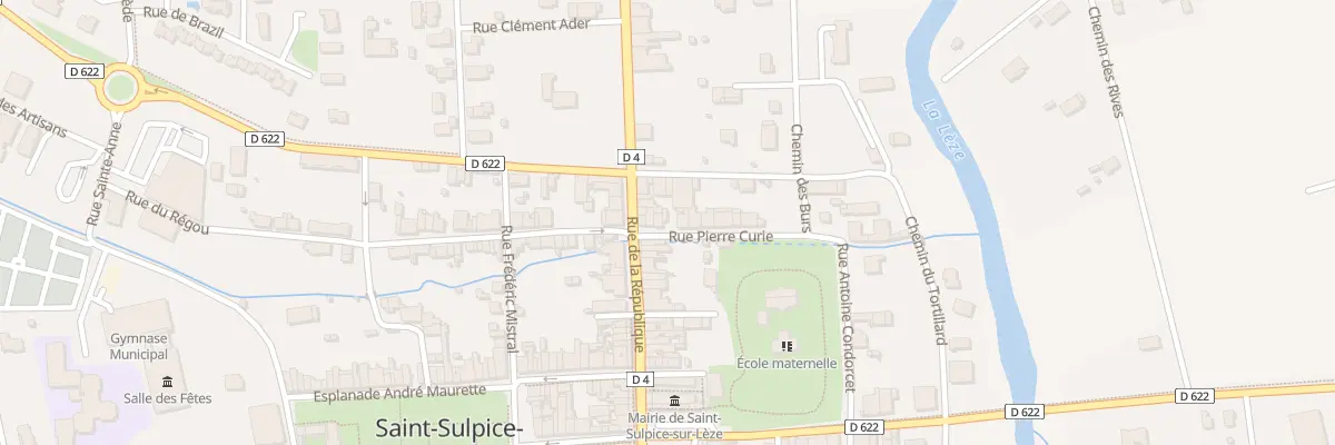 Plan du 8B Rue Pierre Curie à Saint-Sulpice-sur-Lèze