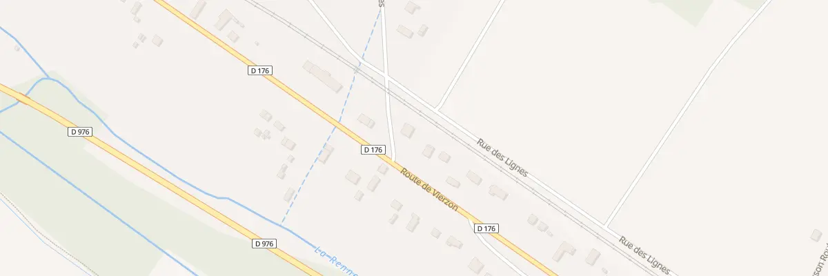 Plan du 8 Rte de Vierzon à Thésée
