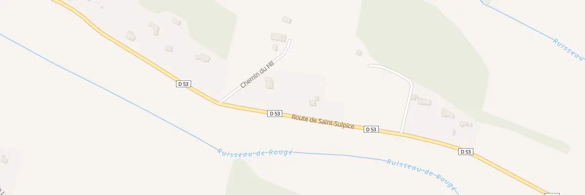 Plan du 258 Rte de Saint-sulpice à Mauzac