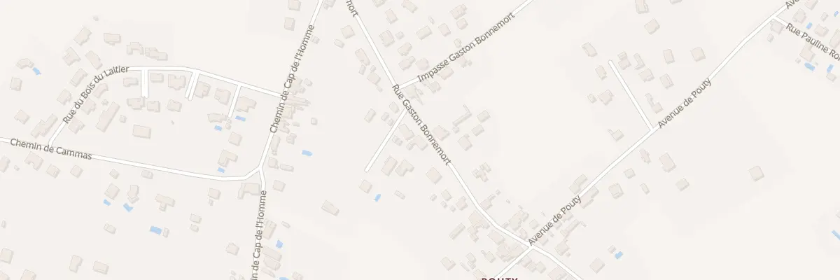 Plan du 544 Rue Gaston Bonnemort à Montauban
