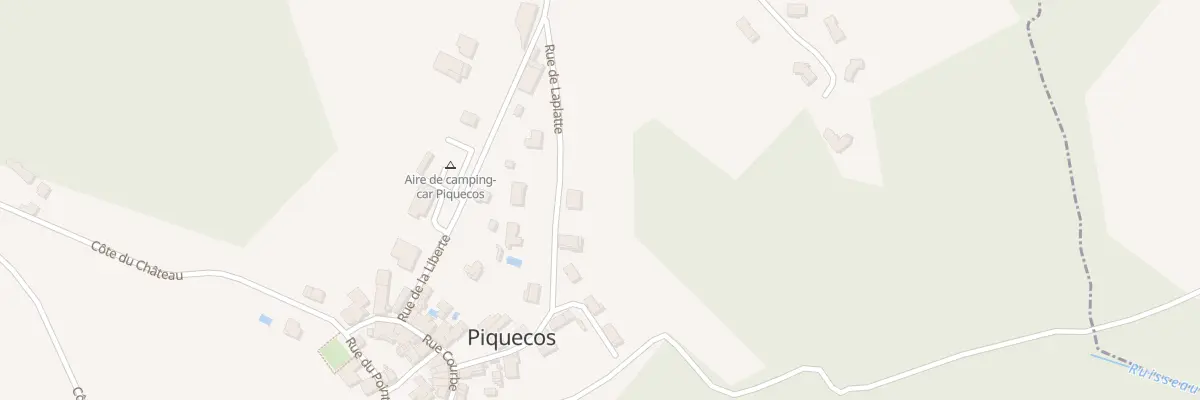 Plan du 5134 Carrieres à Piquecos