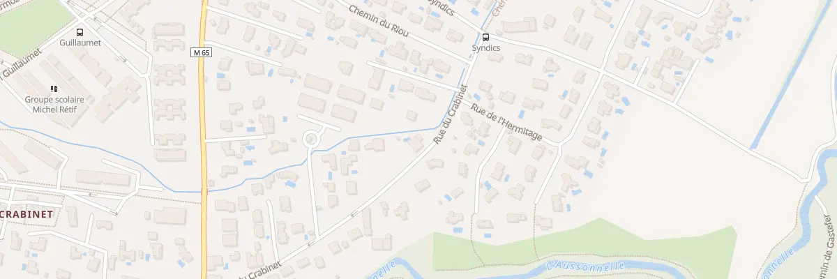 Plan du 23 Rue de Crabinet à Cornebarrieu