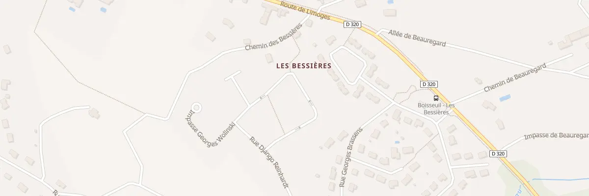 Plan du 9B Rue Joseph Mazabraud à Boisseuil