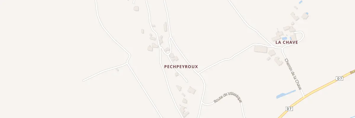Plan du 5061 Pechpeyroux à Cézac