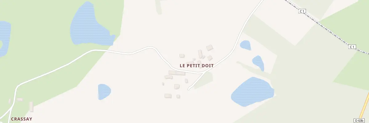 Plan du 6 Le Petit Doit à Arpheuilles